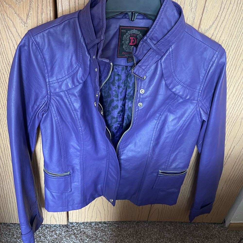 Dollhouse Jacket - Purple/Periwinkle - Size Medium